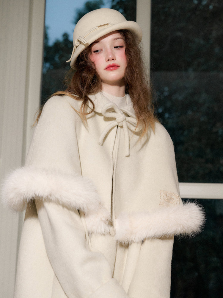 Elegant Wool Blend Coat - CHINASQUAD