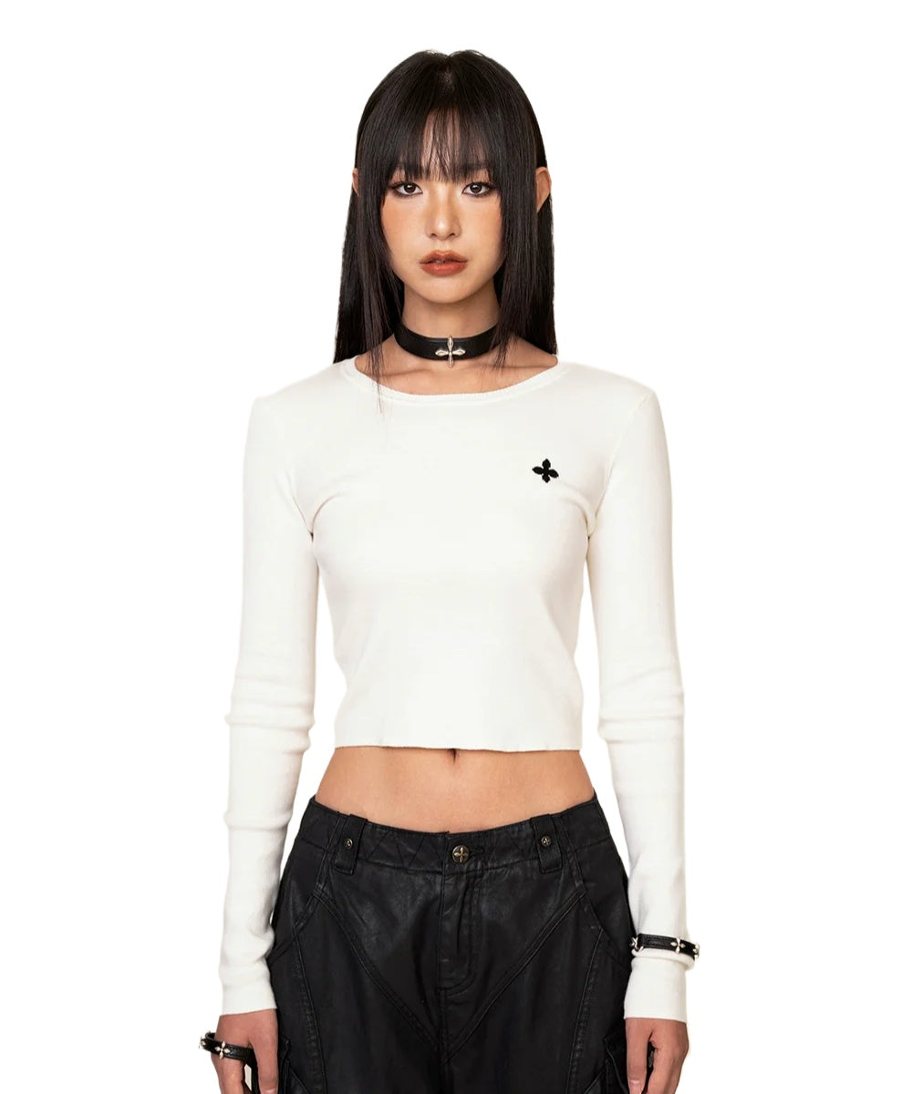 Compass Cross Flower Classic Sweater - CHINASQUAD