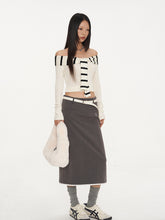Smart Grey Pencil Skirt - CHINASQUAD
