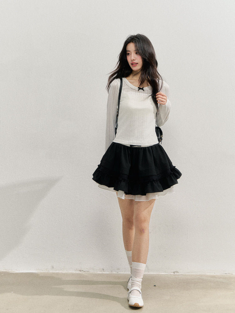 Textured Long-sleeve T-shirt Base Layer - CHINASQUAD