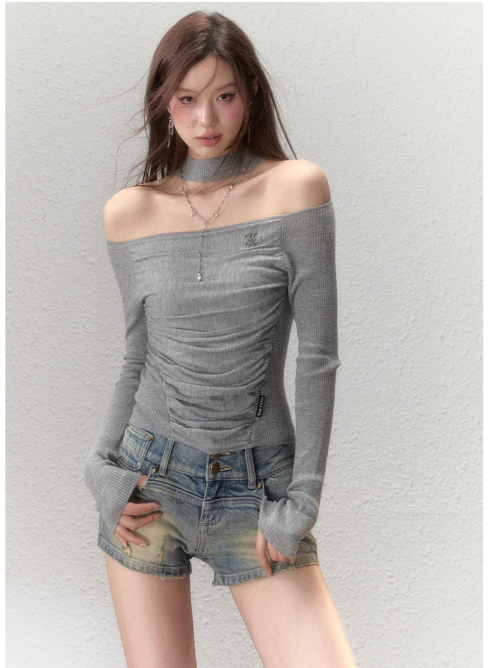 Washed Vintage Denim Shorts - CHINASQUAD