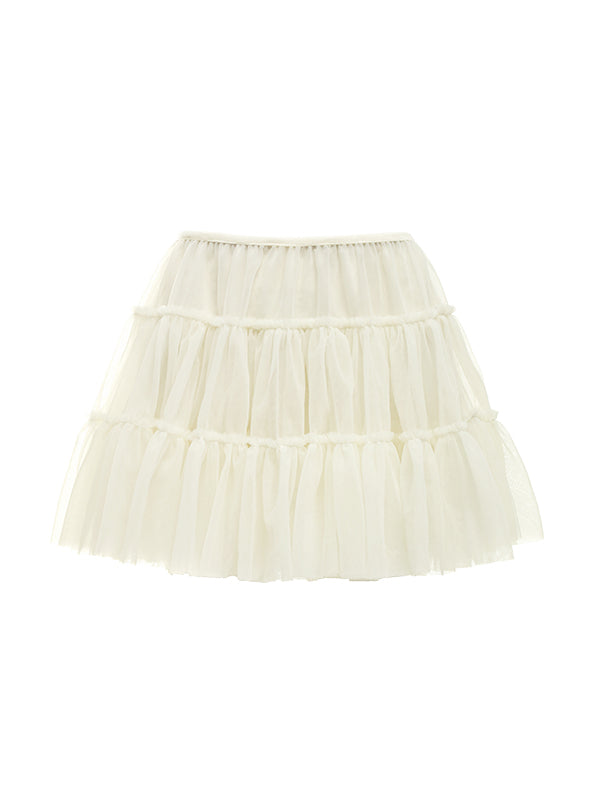 Ballet Tulle Mini Skirt - CHINASQUAD