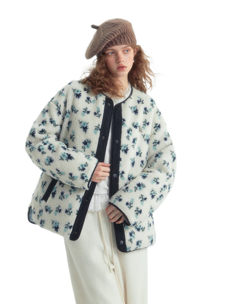 Double-Sided Quilted Colorblock Down Jacket - CHINASQUAD