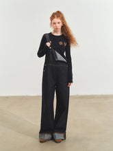 Playful Embroidered Patch Knit Cardigan - CHINASQUAD