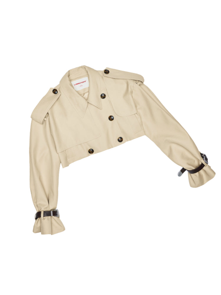 Ultra Short Trench Coat - CHINASQUAD