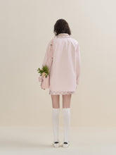 Pink Plaid Reversible Trench Coat - CHINASQUAD