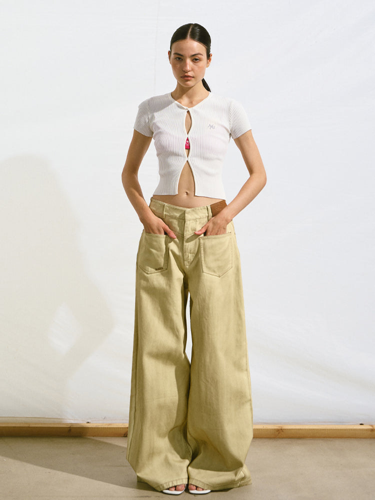 Hollow Slim Fit Thin Cardigan - CHINASQUAD