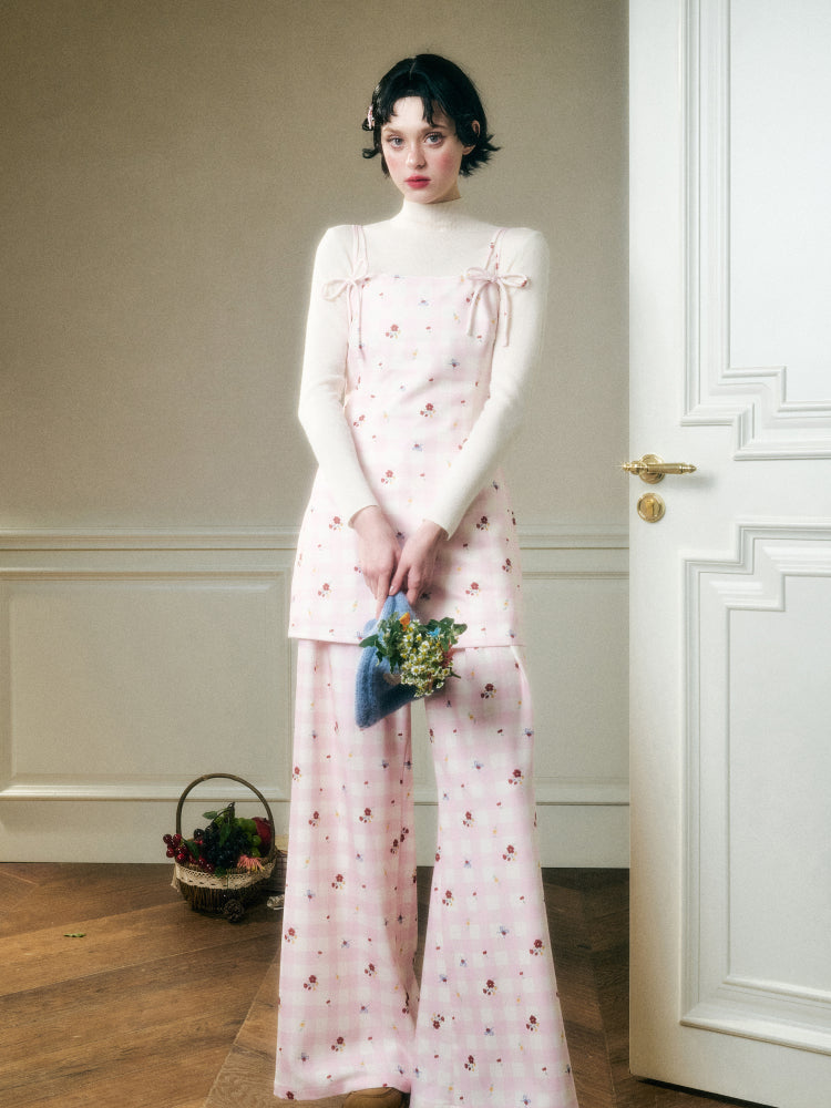 Strappy Floral Print Dress - CHINASQUAD