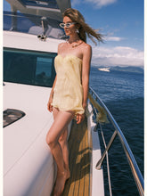 Thiri Chiffon Tube Top Dress - CHINASQUAD