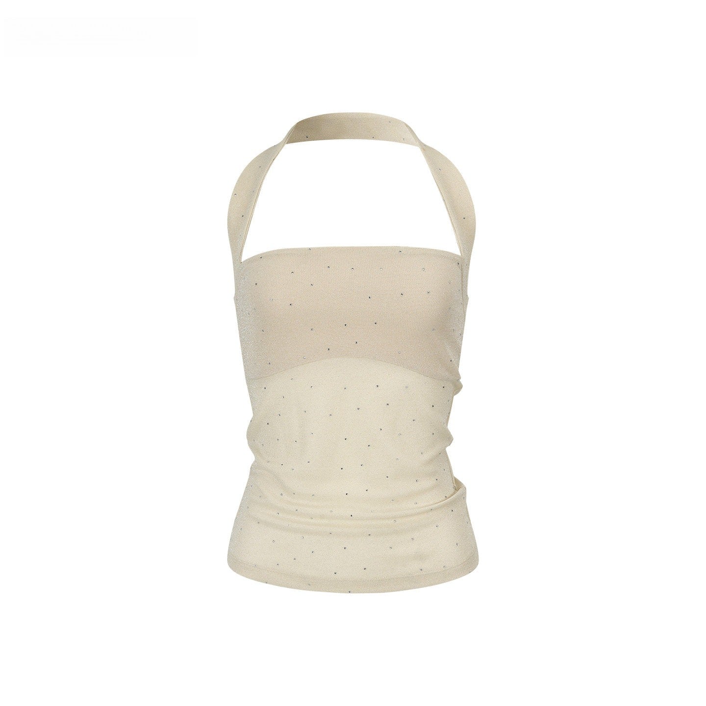 Sparkling Halter Bandeau Bustier