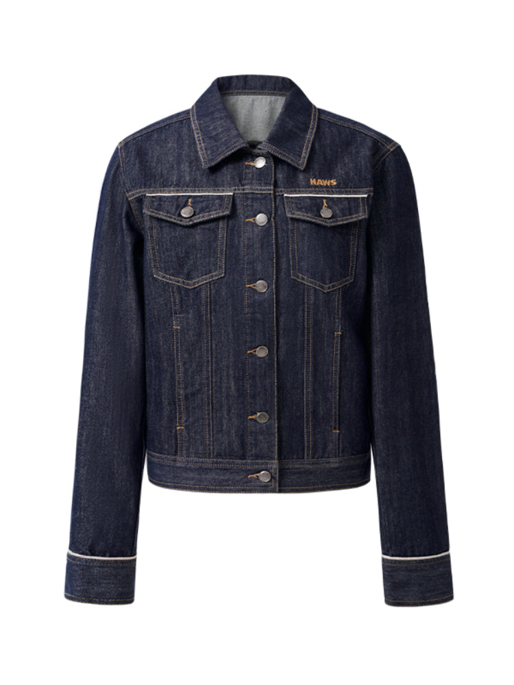 Relaxed-Fit Vintage Denim Shirt - CHINASQUAD