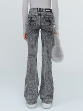 Mirage Snow Flare Jeans - CHINASQUAD