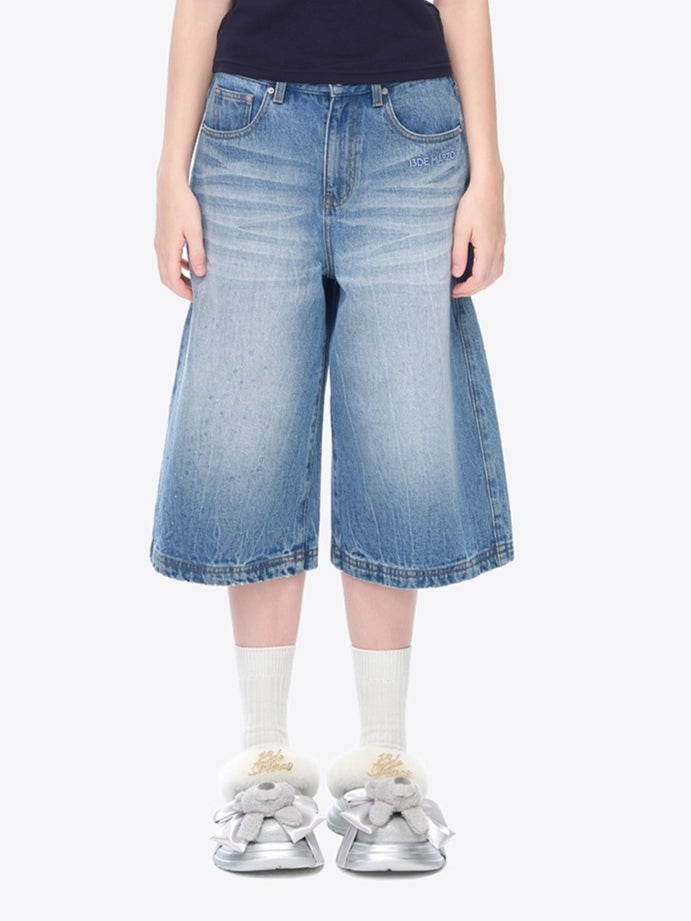 Plush Bear Platform Mule Snow Slippers