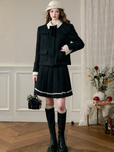 Galaxy Classic Wool Pleated Skirt Set - CHINASQUAD