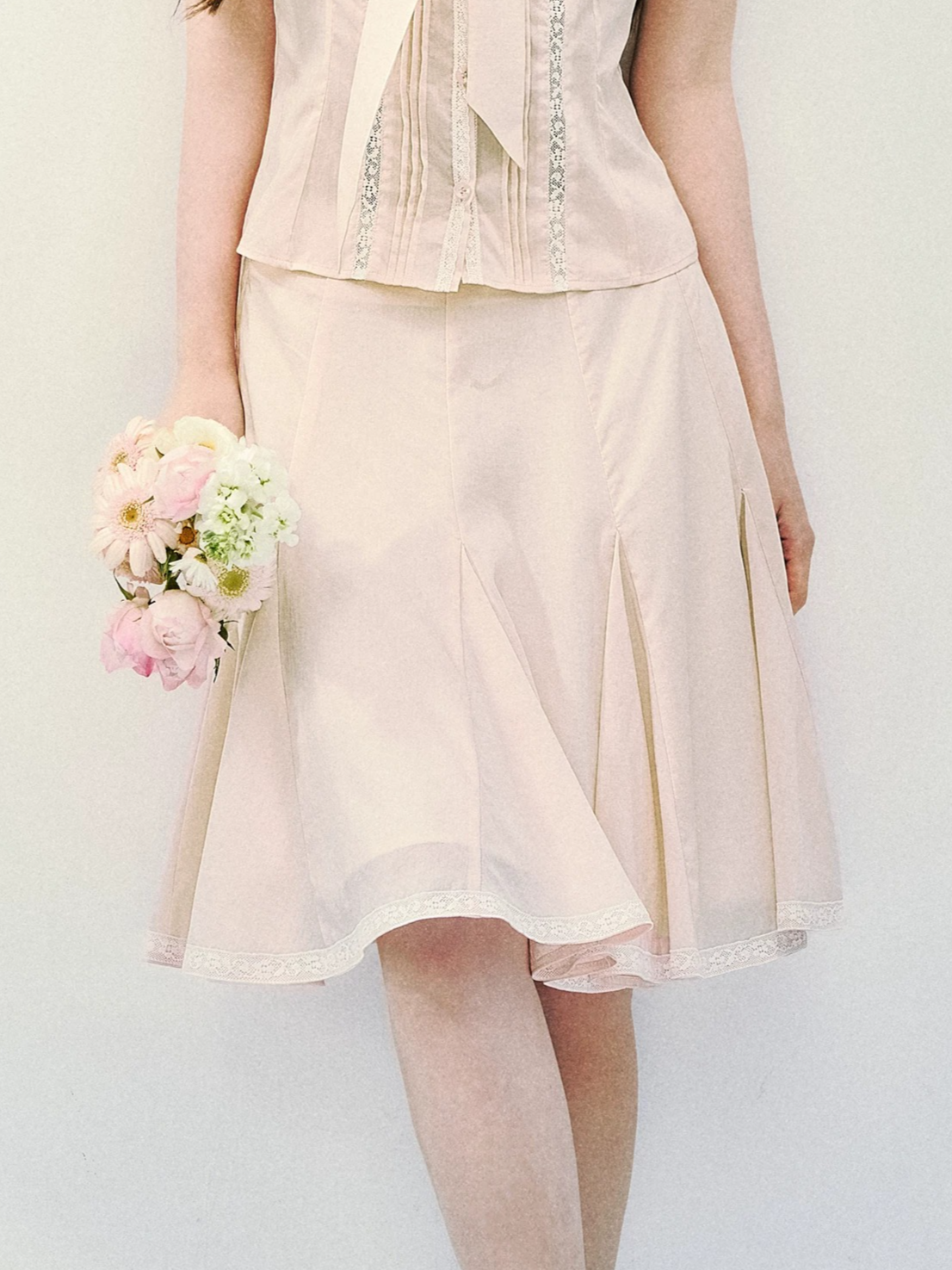 Mint Whisper Silk Blend Two-Piece Set
