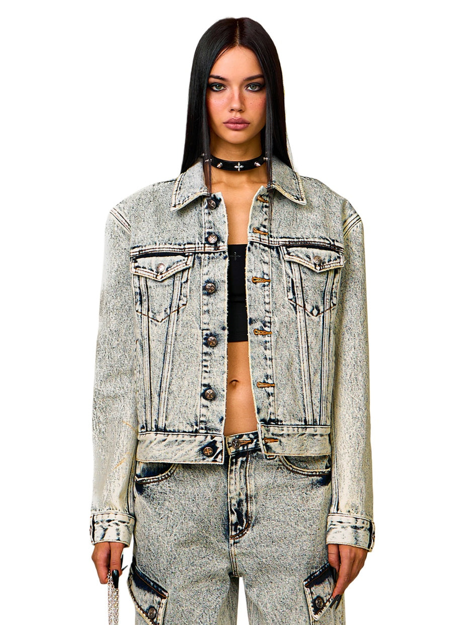 Vintage Classic Denim Jacket - CHINASQUAD