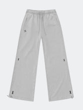 Black & Gray Floral Straigh-Leg Pants - CHINASQUAD