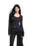 Chanel-Style Round-Neck Knitted Cardigan - CHINASQUAD