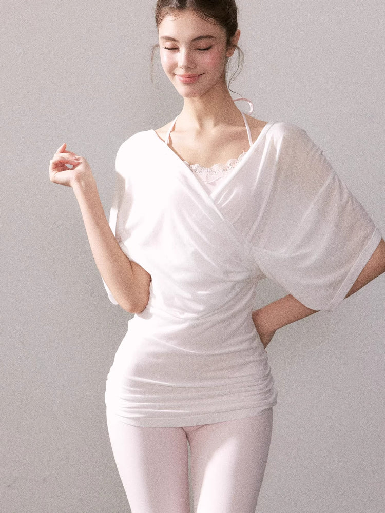 Lyocell Sun-protection Knit Short-Sleeve T-shirt - CHINASQUAD