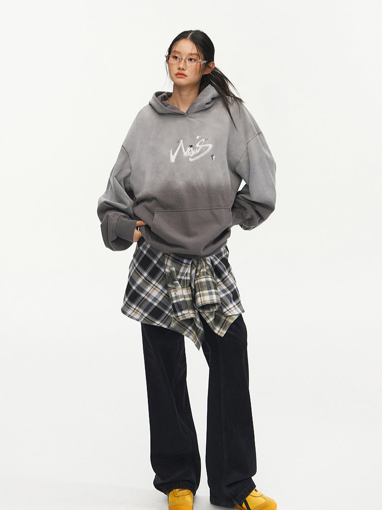 Vintage Gradient Wash Hoodie - CHINASQUAD