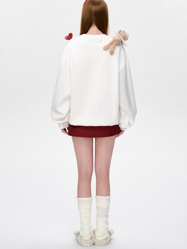 Teddy Wool-Like Buckle Slippers - CHINASQUAD