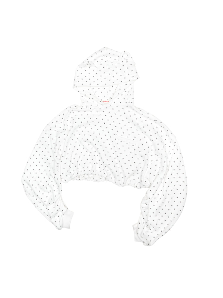 Cat Paw Cropped Hoodie - CHINASQUAD