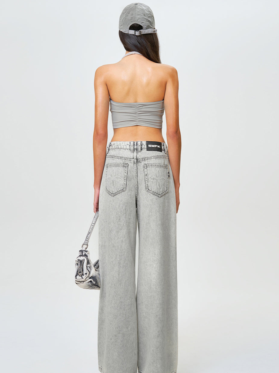 Compass Wild Classic Wide-Leg Jeans Stella - CHINASQUAD