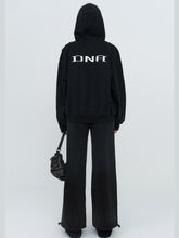 Black & Gray Floral Straigh-Leg Pants - CHINASQUAD
