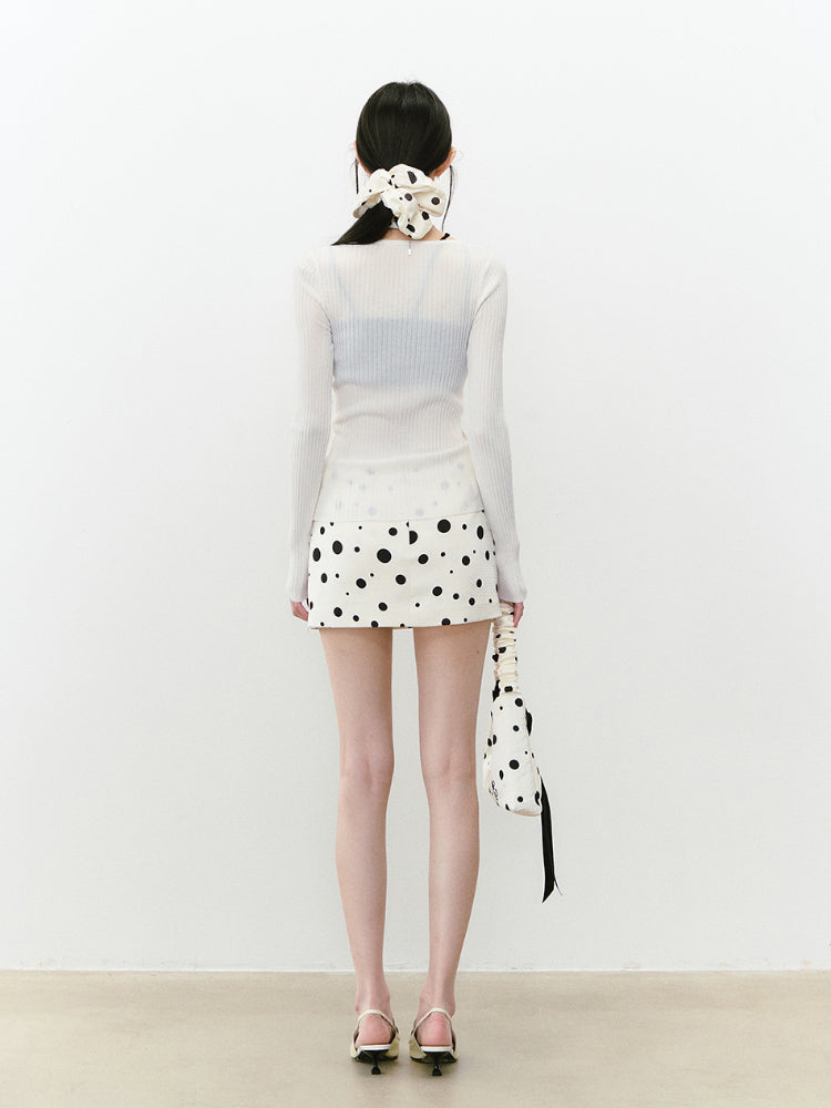 Lace Spliced Sun Protection Knitted Cardigan - CHINASQUAD