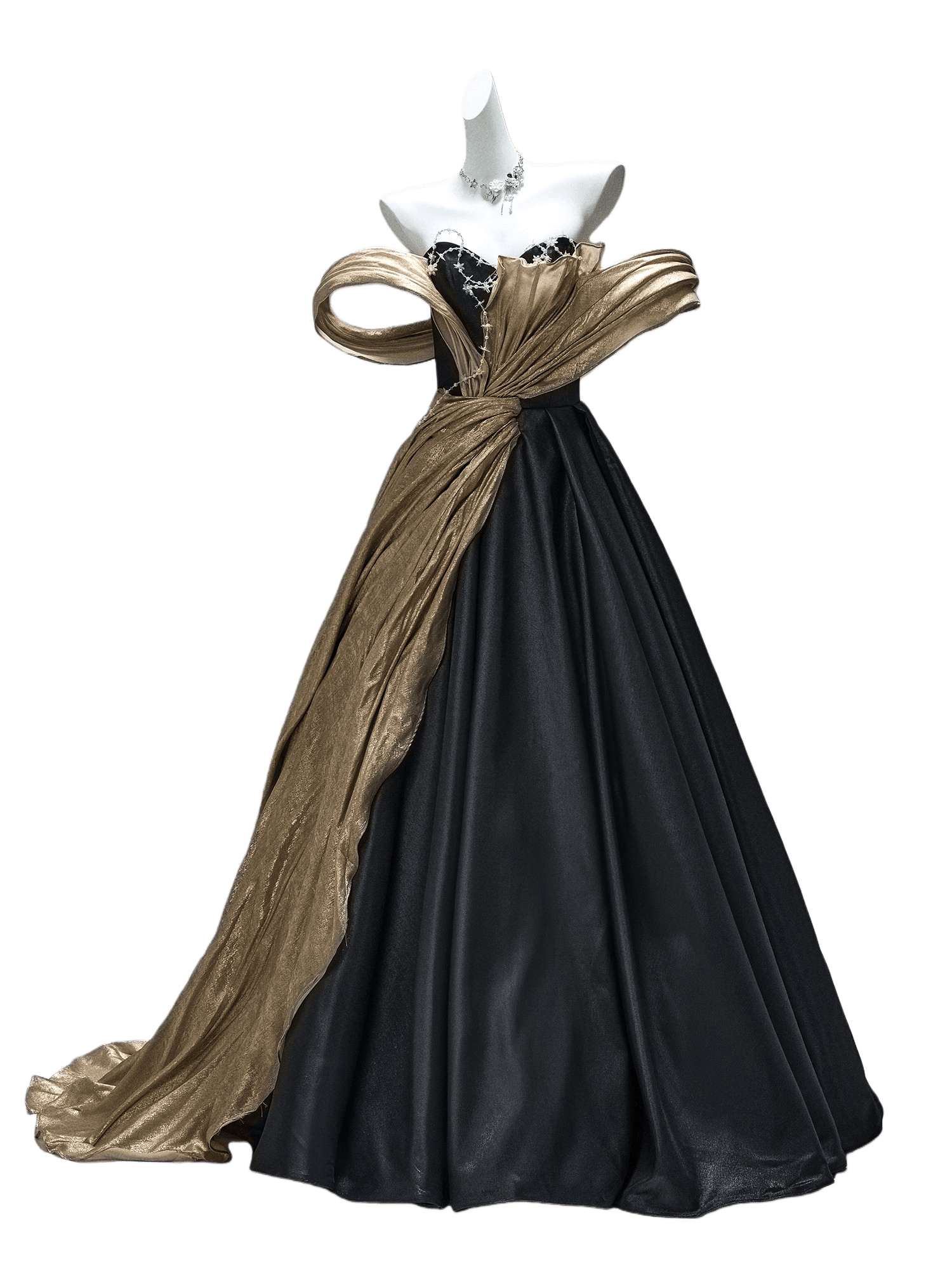 Black Astonishment Couture Gown
