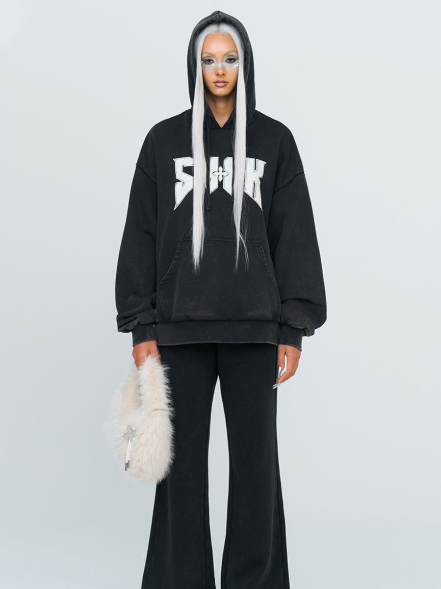Metal Rock Oversized Hoodie - CHINASQUAD