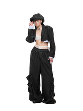 Oversized Utility Suit Pants - CHINASQUAD
