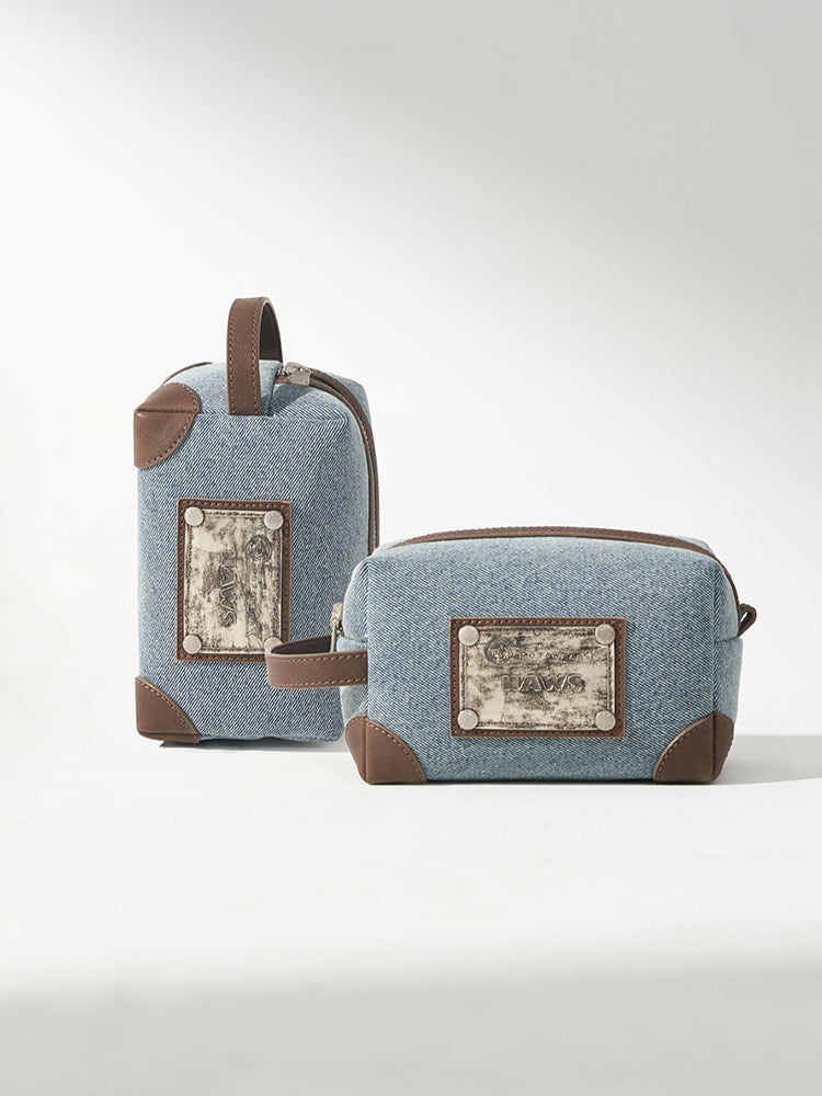 Vintage Denim Portable Large-Capacity Bag - CHINASQUAD