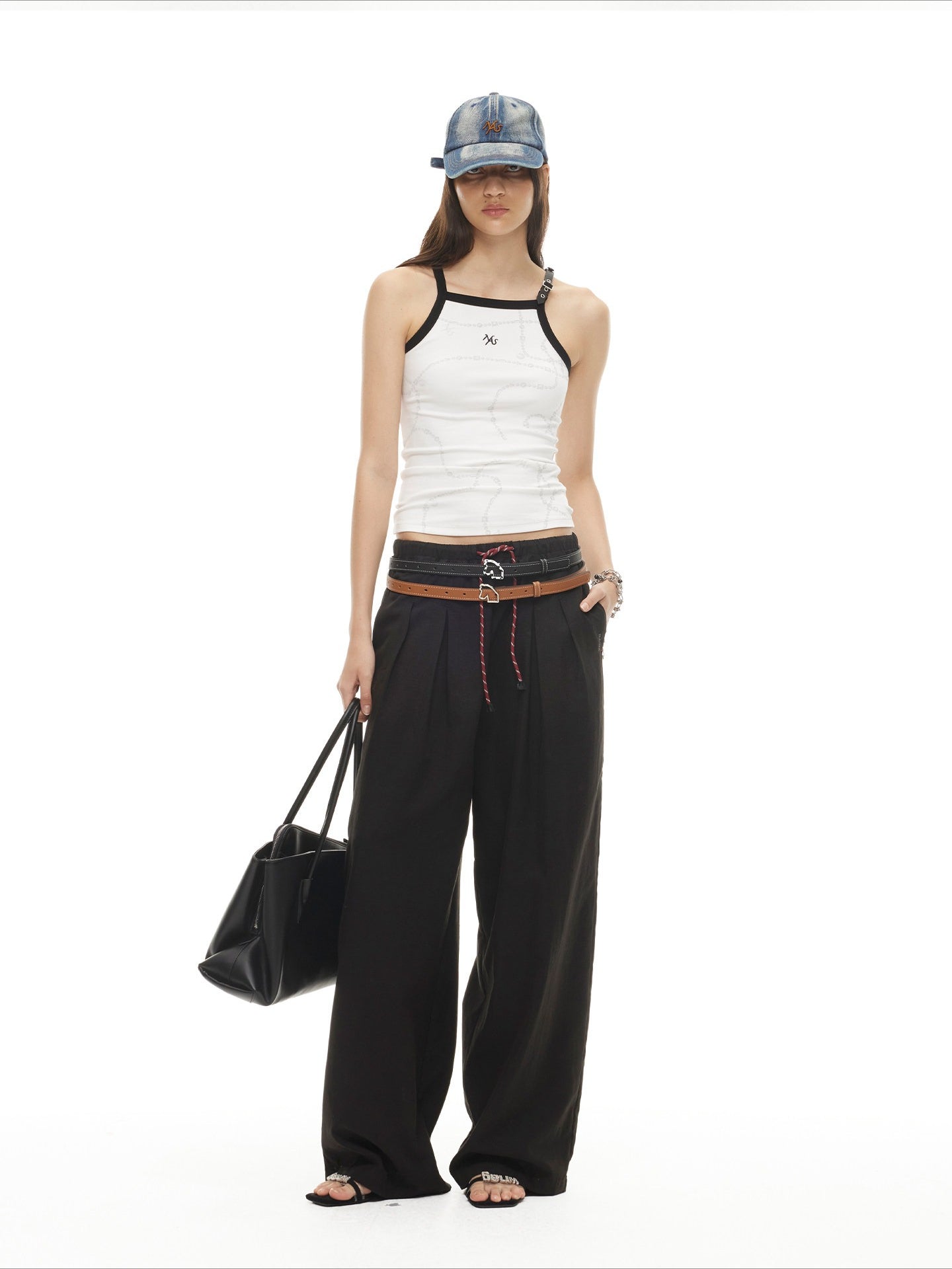 Matisse Relaxed Wide-Leg Trousers