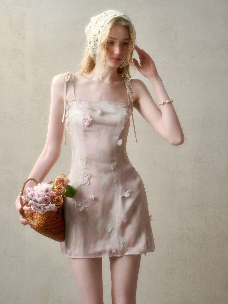 Romantic Moments in Pastel Island Long and Short Dress - CHINASQUAD