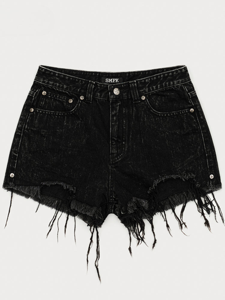 Spring/Summer New - Arrival Loose - Fit Denim Shorts - CHINASQUAD