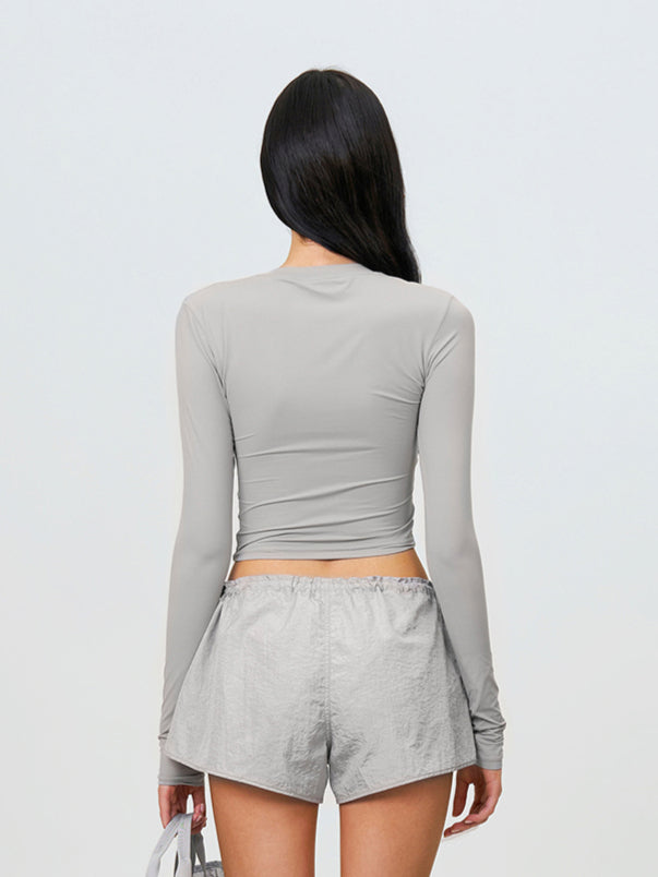 Compass Hug Skin-Tight Fitting Top - CHINASQUAD