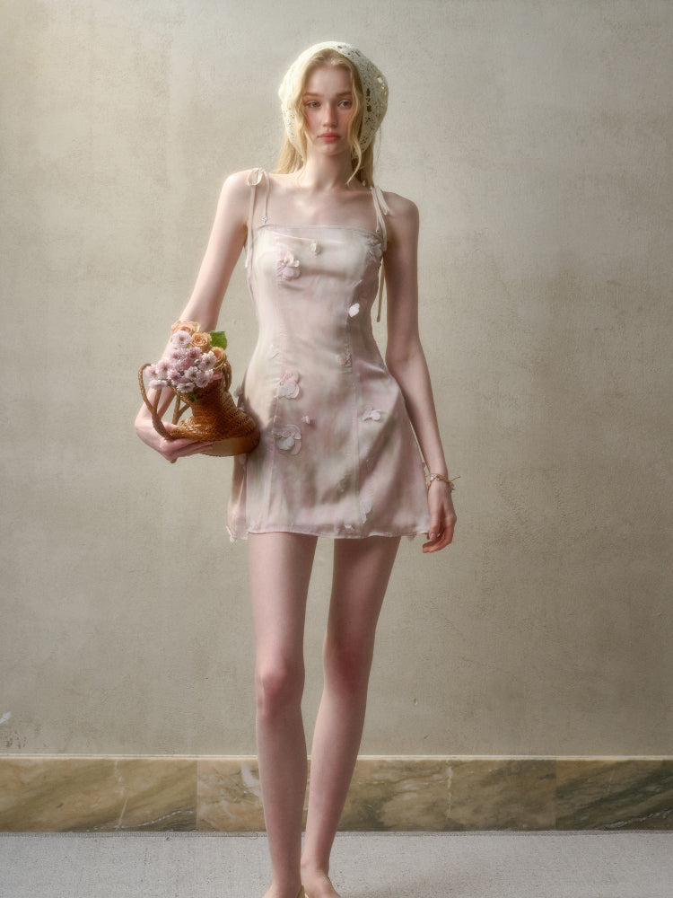 Romantic Moments in Pastel Island Long and Short Dress - CHINASQUAD