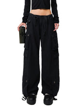 Compass Cyber Tarpan Retro Paratrooper Pants Black - CHINASQUAD