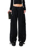 Compass Cyber Tarpan Retro Paratrooper Pants Black - CHINASQUAD