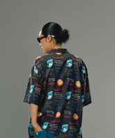 Black & White Graffiti Shirt - CHINASQUAD