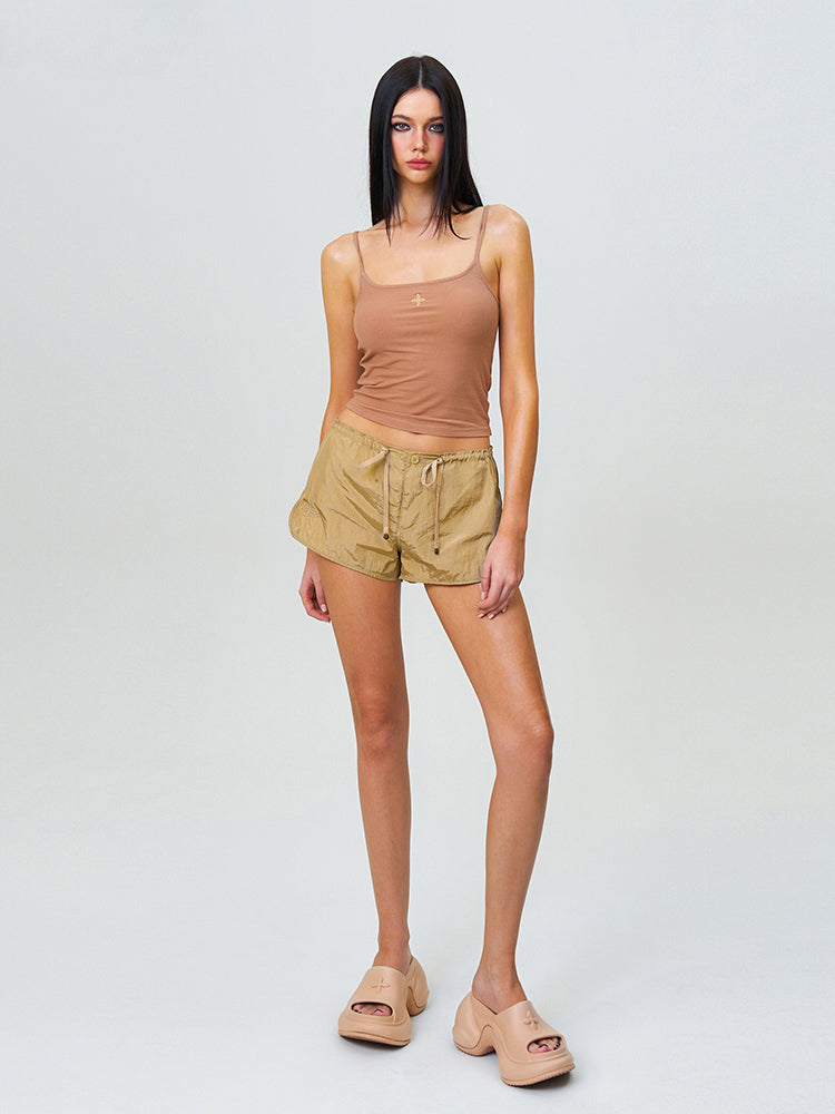 Ancient Myth Alloy Skin Low-Waist Jogging Shorts - CHINASQUAD