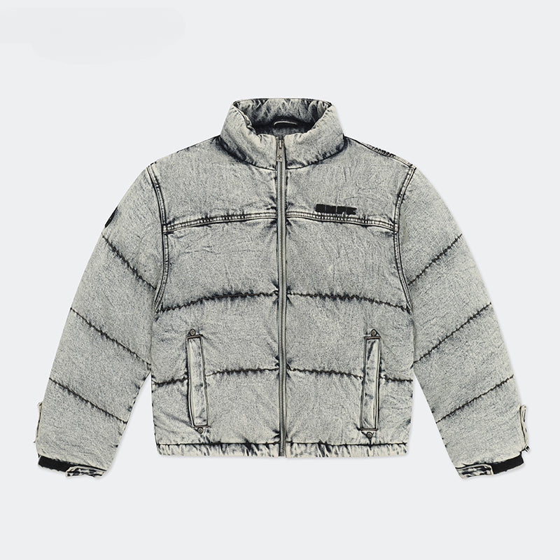 Denim Loose-Fit Cotton Jacket - CHINASQUAD