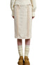 A-Line Heavy Pleated Bow Skirt - CHINASQUAD