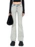 Mirage Elastic Flare Jeans - CHINASQUAD