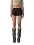 Rivet Cuffed Cargo Shorts - CHINASQUAD