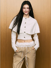 Lace Waist Wide-Leg Straight Pants - CHINASQUAD