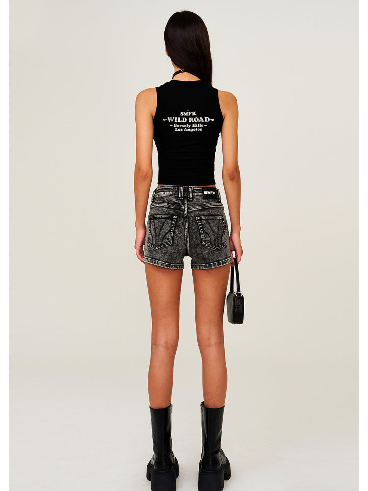 Spring/Summer New - Arrival Loose - Fit Denim Shorts - CHINASQUAD