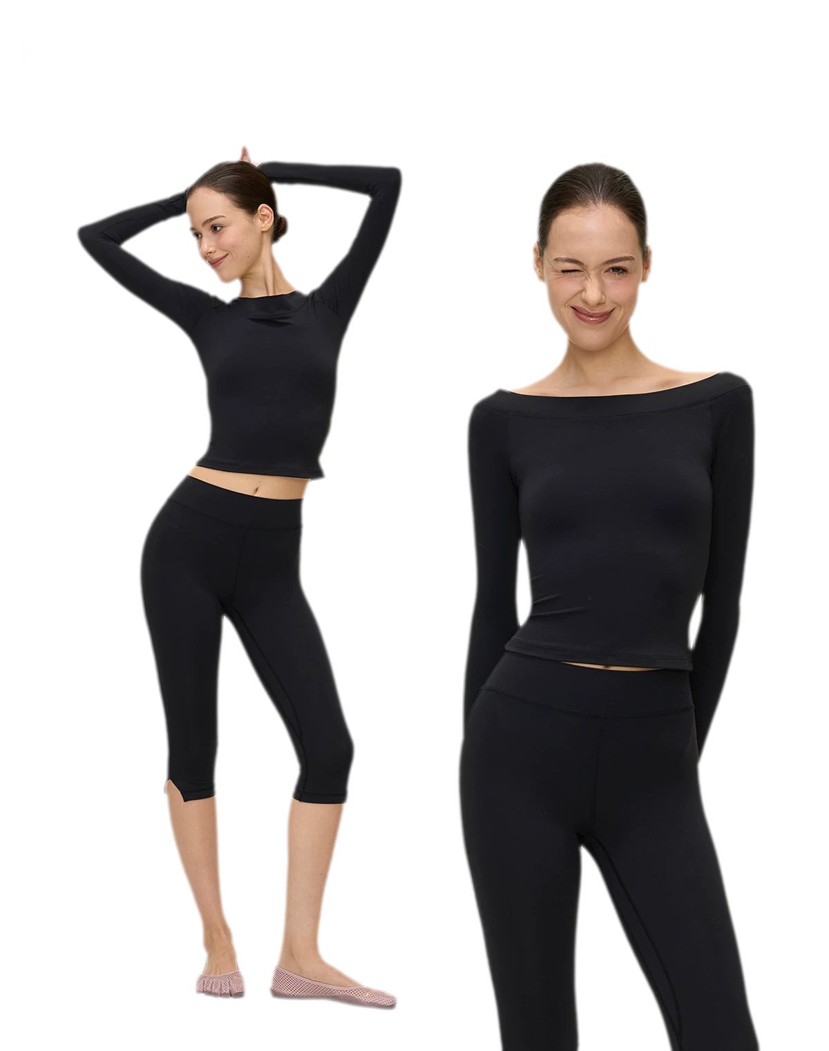 Naked-Feel Off-Shoulder Top