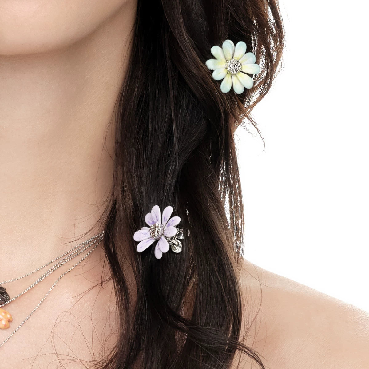 Daisy Flower Hair Clip